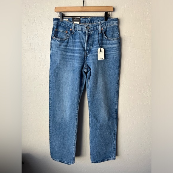 NEW Levi’s 501 90’s jeans medium wash 29 - Picture 6 of 13